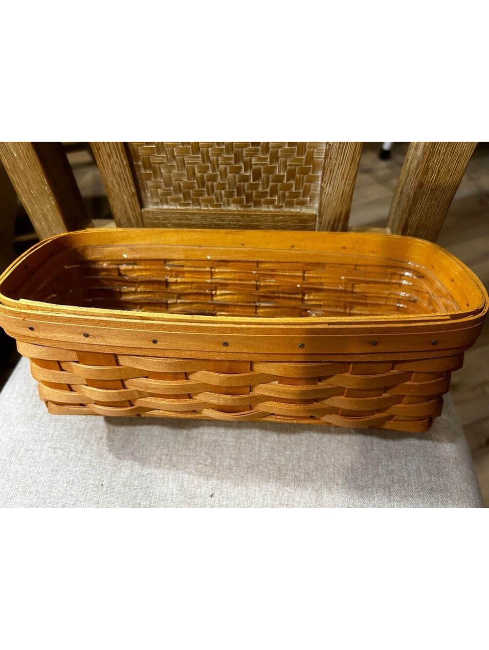 Longaberger Envelope Basket & protector